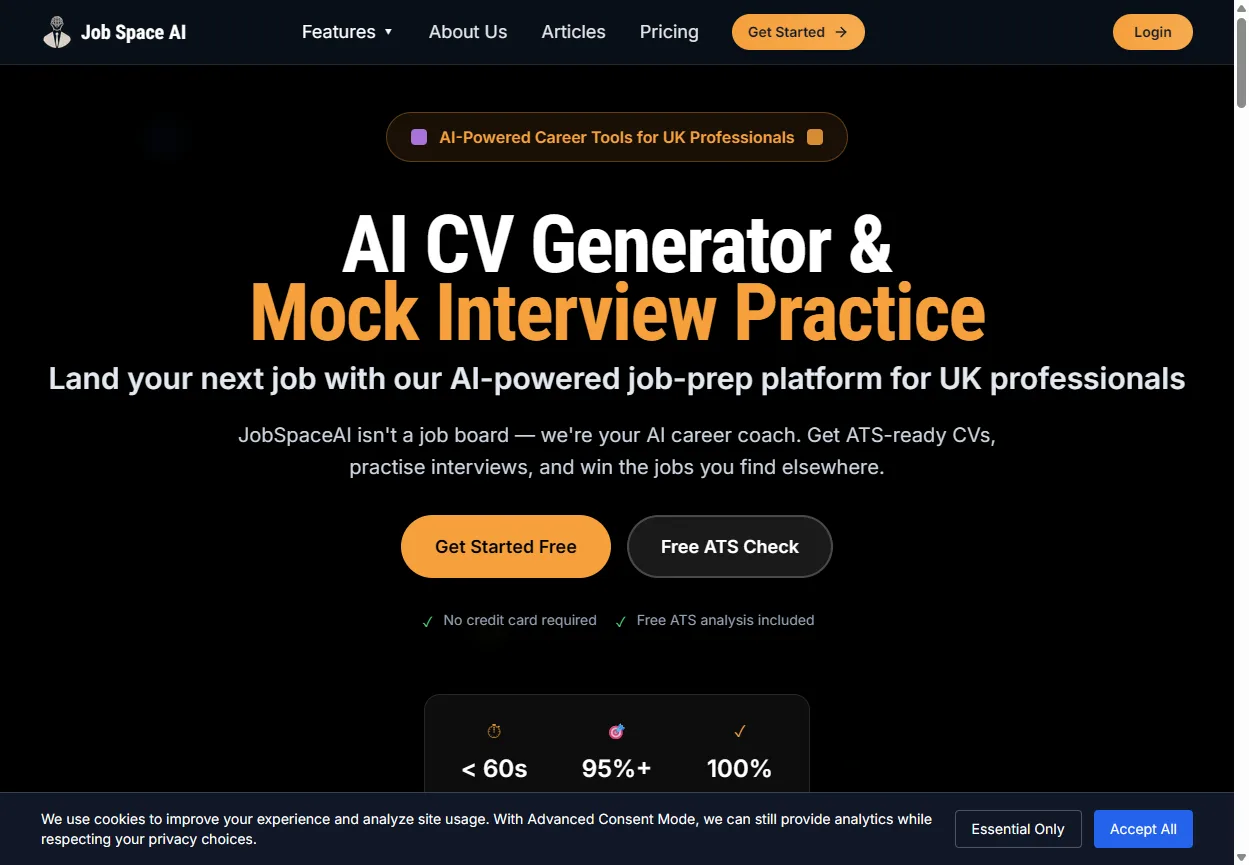 Job Space AI · AI CV and career tools